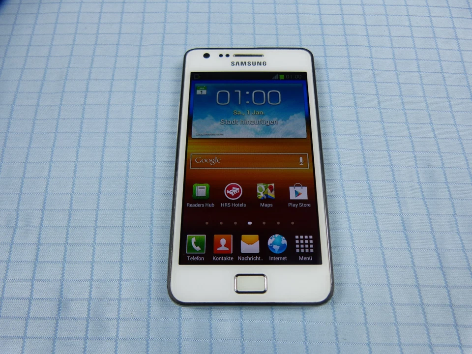 SAMSUNG GALAXY S2 GT-I9100 TOP-16GB-WEISS-4,3"-EXTRAS-KEIN SIMLOCK-RECHNUNG, Foto 2 von 5