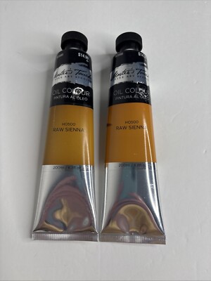 Master's Touch Oil Paint HO500 Raw Sienna Art Supplies 6.8fl oz New