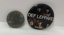 Vintage Def Leppard Pin