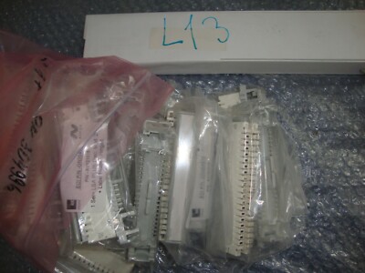  LOT OF 17  Krone LSA-PLUS  Disc.mod. 2/10 +label holder .hinged 