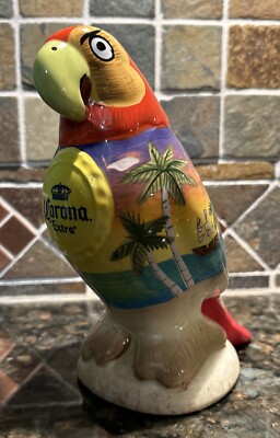 Corona Extra Parrot Bank Ceramic 2006 Tropical Sunset 1st Edition #49 Beer RARE