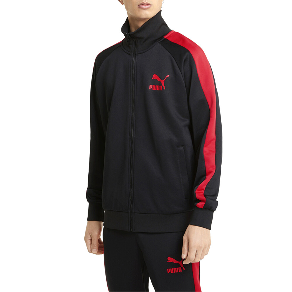 Puma Iconic T7 Full Zip Track Jacket Mens Size XS  Coats Jackets Outerwear 53009