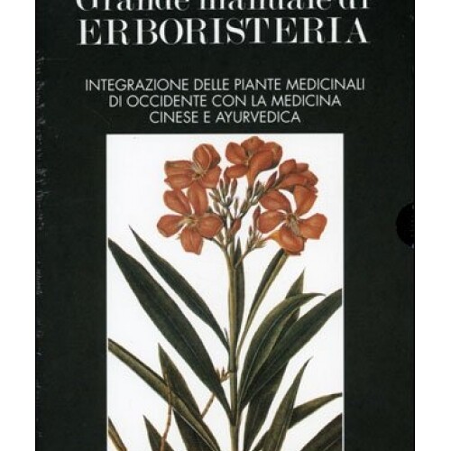 LIBRO GRANDE MANUALE DI ERBORISTERIA COFANETTO 2 VOLUMI - MICHAEL TIERRA