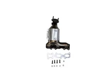 Rear Catalytic Converter with Integrated Exhaust Manifold For 2016-2018 Lincoln