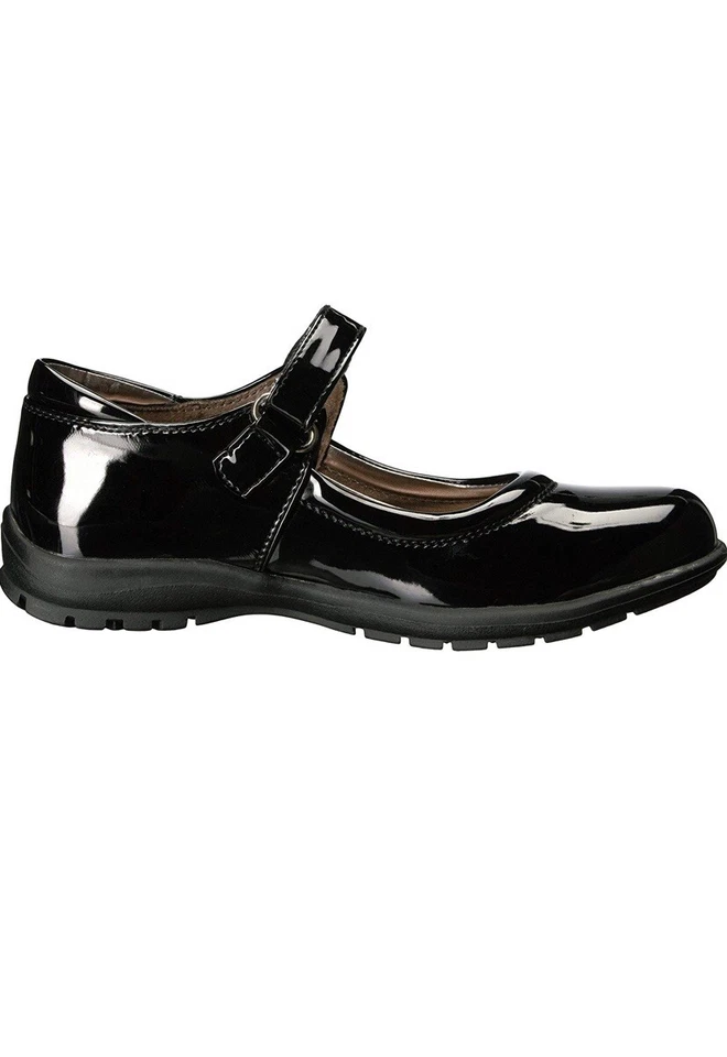 Kenneth Cole Reaction 漆皮女宝宝 3-9 个月玛丽珍鞋。 5码全新带标签 — 第 3/4 张图片