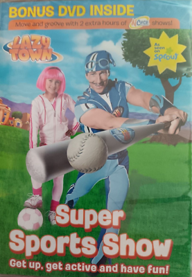 LazyTown: Super Sports Show (DVD, 2012, 2-Disc Set, With Fitness