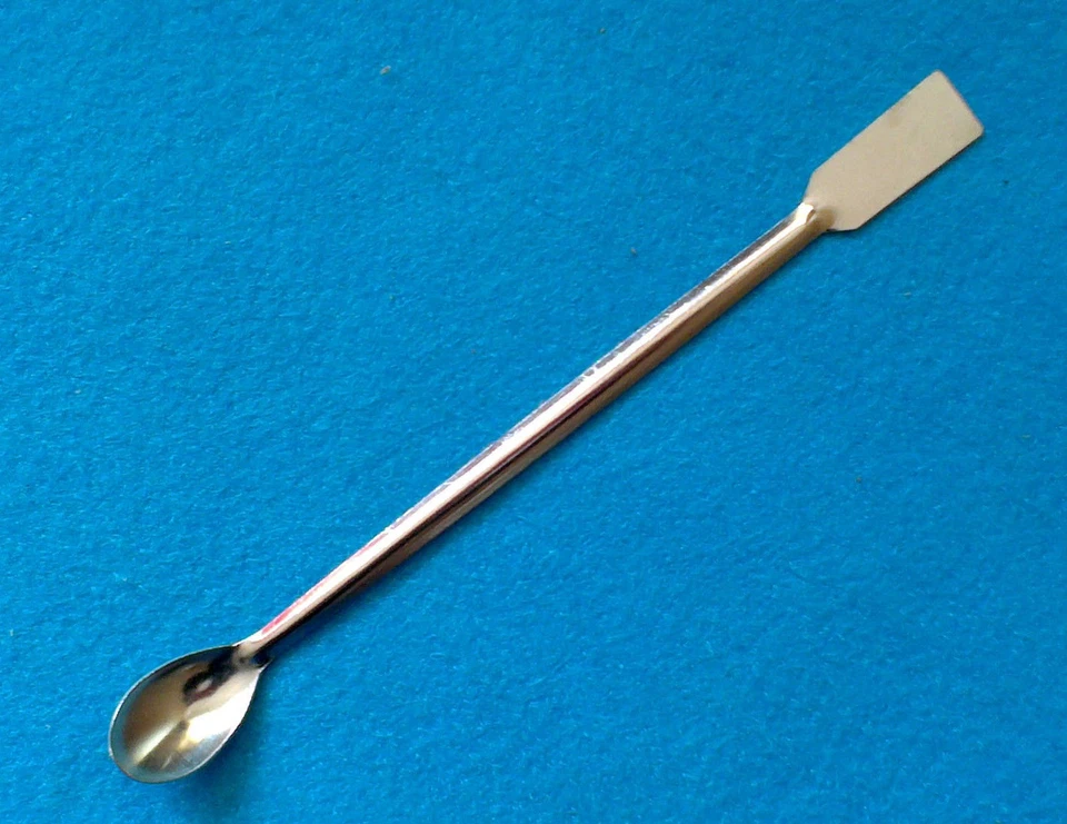 3Pcs Horn Spoon,Medicinal ladle with Spatula,Length 200mm — 第 2/4 张图片