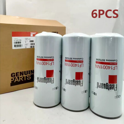 6PCS Fleetguard LF14001NN Oil Filter 5575298 for Cummins X15 Engine US Stock NEW