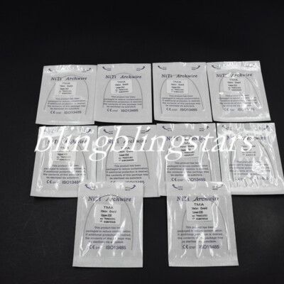 1 Pc/Pack Dental Orthodontic Round Arch Wire Titanium TMA Molybdenum Alloy U/L