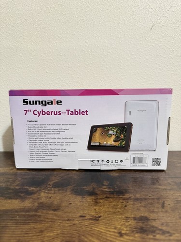 Sungale 7” Cyberus-Tablet New In box - Picture 2 of 9