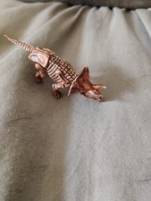 Mini Triceratops Fossil Skeleton Figure