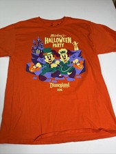 Disney Mickey's Not So Scary Halloween Party 2015 GITD Men's T-Shirt LG