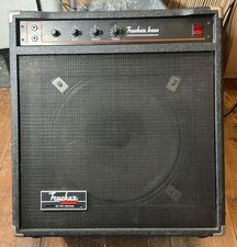 Trucker Bass Amplifier Custom Sound Six Five Bass Combo 65 Watt Amp Used Crackle