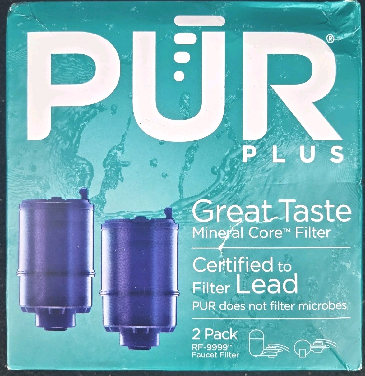 PUR RF-9999 Replacement Faucet Filter - Blue