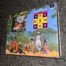 Mint Jungle Book Groove Party Game Dance Mat Controller & Game PS1 Playstation 1