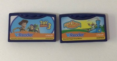 VTech V.Reader Game Cartridge Lot Of 2