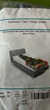 Premium Twin Fitted Sheet Christmas Tree