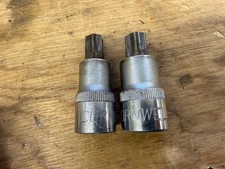Lot Of 2 Cornwell Torx Sockets 38 Drive Sizes T55 And T60