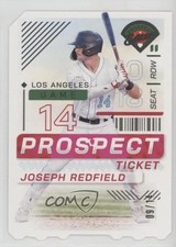 2024 Panini Prospect Edition Ticket Stub 9/14 Joseph Redfield #107 2o7