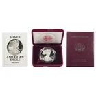 1991-S Proof $1 American Silver Eagle Box, OGP & COA