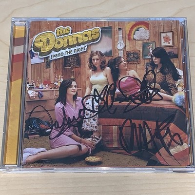 The Donnas - Spend The Night (AUTOGRAPHED CD)