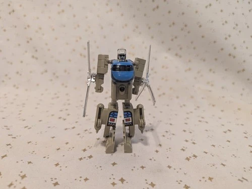 Vintage GOBOTS Twin Spin MR-50 Bandai 1984 Japan (both rotors)