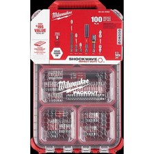 Impact Driver Bit Set 100pcs Packout Milwaukee Shockwave