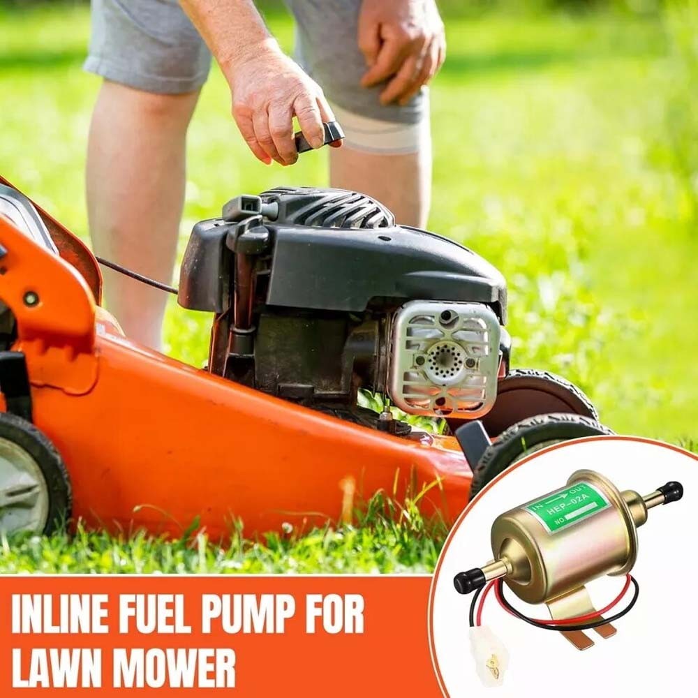12v Electric Fuel Pump Universal 12V Electric Inline Fuel Pump - For Lawn Mowers, Small Engines, Gas/Diesel Inline Fuel Pump 12 V - Foto 6