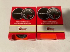 Dragon Gauge Lot Of 2 Oil Pressure K973b Water Temp K971b