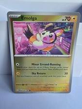 Emolga 030/086 Common Chaos Rising Pokemon Reverse Holo Near Mint