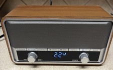 Retro Portable Bluetooth Speaker Am Fm 2 Band Radio Tested