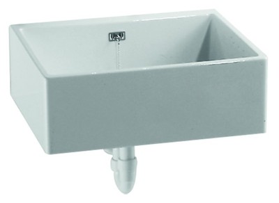 Geberit Publica Spülbecken 600 mm x 500 mm 200 mm - Weiß Alpin - 361360000