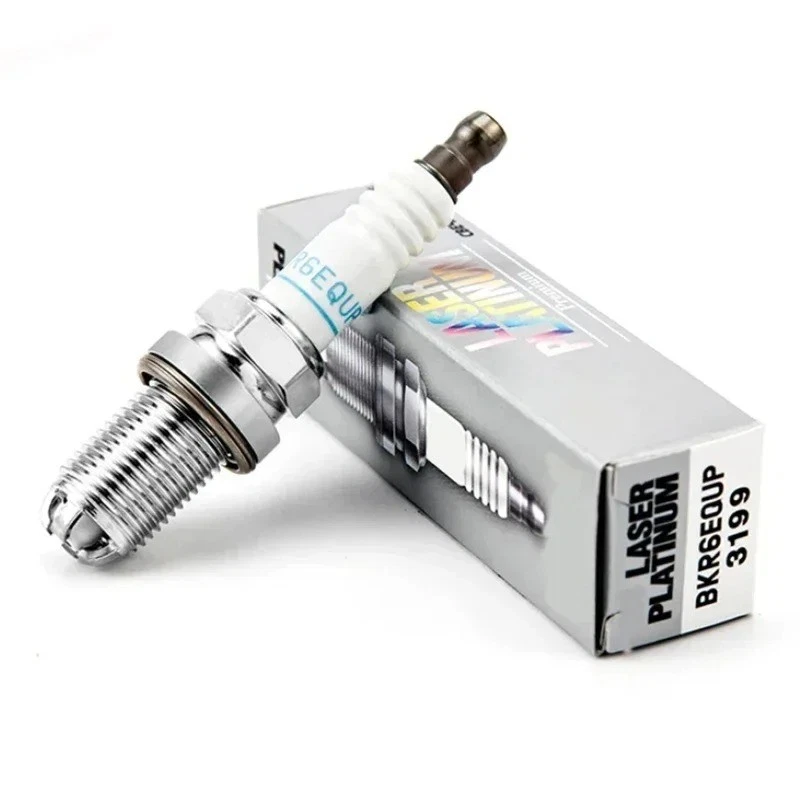 4x Bujías NGK BKR6EQUP 3199 para BMW Serie 3 E46 Serie 5 E39 E60 X3 X5 - Imagen 2 de 4