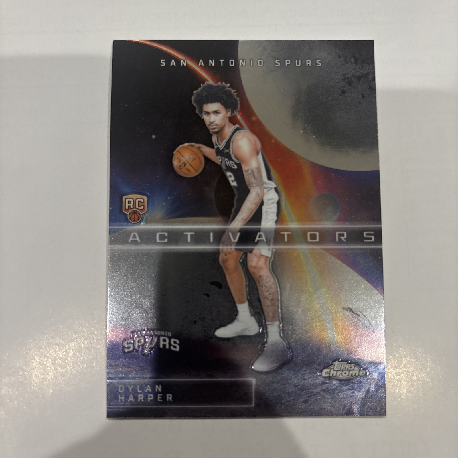 2025-26 Topps Chrome #AC-12 Dylan Harper (RC) Activators (Insert) 🔥