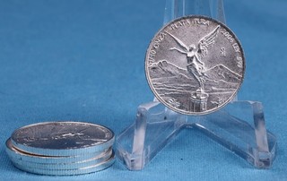 Mexiko Libertad 2006 Lot von 5x 1/10 Oz. Silber 999 unz.