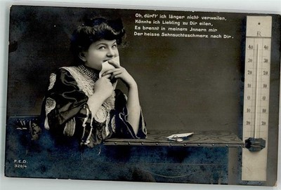 39689967 - Verlag F.E.D. 326/4 Frau kuesst den Brief Sehnsuch Poesie 