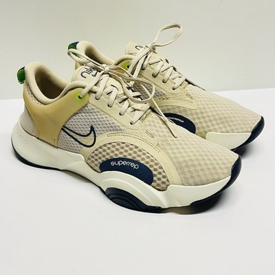 NIKE SUPERREP GO 2 RATTAN-THUNDER BLUE-SAIL MENS SZ 9  Weight Training Cross Fit
