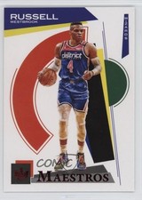 2020-21 Panini Court Kings Maestros Ruby 9/149 Russell Westbrook #5 6o3