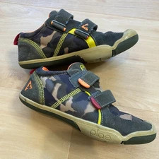 Plae Kids TY Barefoot Shoes Raven/Camo Size 1 (EU 32)