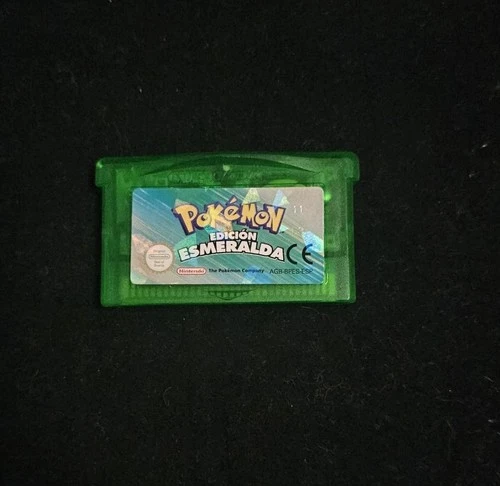 Pokemon Emerald Edition ESP Original Nintendo Gameboy Advance