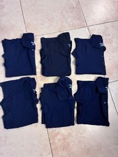 Children's place 10 shirts for girl school uniform blue and red size Large 10/12