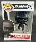 Funko Pop Snake Eyes 76 GI Joe Retro Toys Vinyl Figure Hasbro Classic (C)