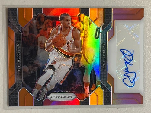 C. J. McCollum #4 2016 Panini Prizm Autographs card