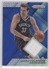 2014-15 Panini Prizm Blue Mojo Prizm Jerseys Mirza Teletovic #22 02v3