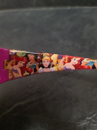 Disney Girls Princess Wrap Kids Sunglasses, Crystal Pink/Glitter Injection, 52 - Picture 9 of 10