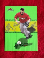 JEFF BAGWELL 2002 FLEER TRADITION "GRASS ROOTS" INSERT #8 of 10 GR