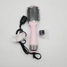 Pritech Dual Voltage 1000 Watts Hot Air Brush With Negative Ion - Pink