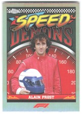 2023 Topps Chrome Formula 1 #SD-AP Alain Prost Speed Demons