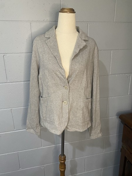 MARC O’POLO size 42 Grey Jacket Cardigan Cotton