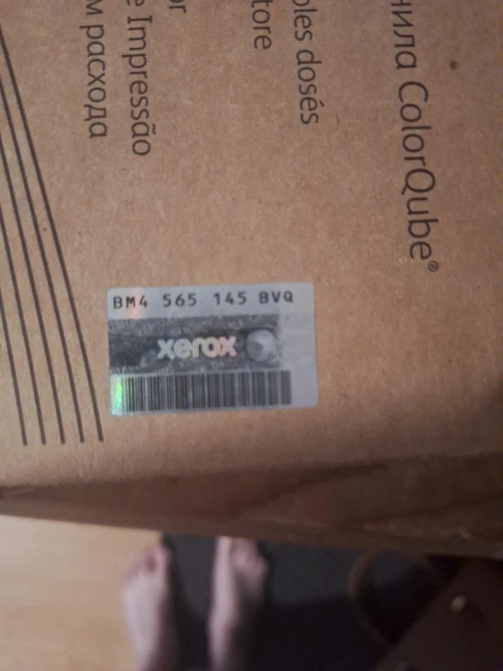 Genuine Original Xerox ColorQube 9201 9202 9301 9302 Inks 4 Cyan p/n 108R00829 - Image 2 of 4